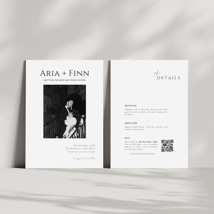 Wedding Invitation Editable Template